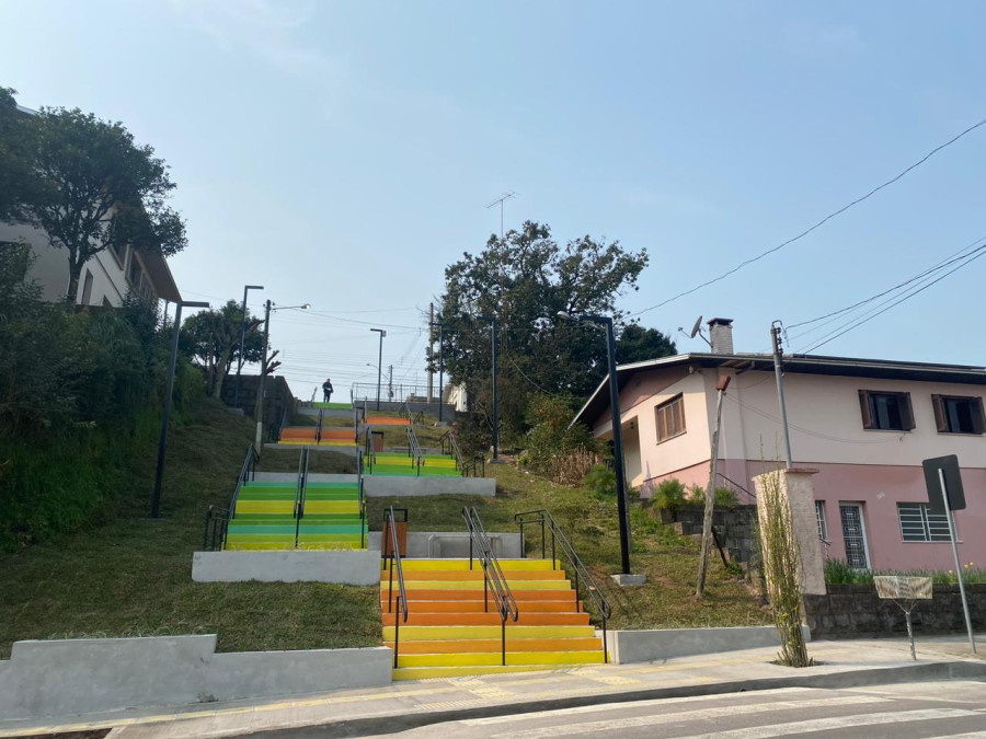 Reforma de Escadaria: Rua Veneto - Farroupilha